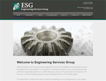 Tablet Screenshot of esgjobs.com